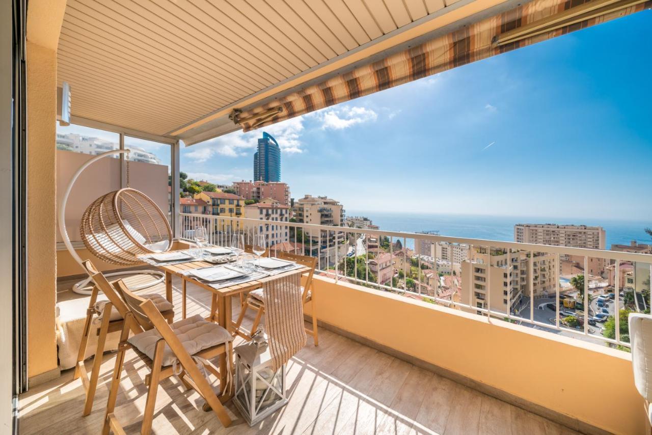 Monaco Border, Sea View, Terrace, Free Parking Lejlighed Beausoleil Eksteriør billede